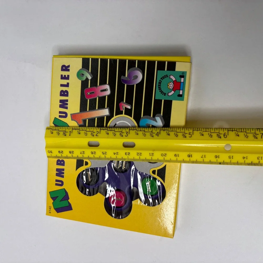 Discovery Toys Number Jumbler Math Game 4140 Educational STEM Toy Vintage 1993